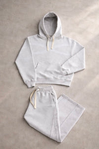 Infinite Sweatsuit Set, hoodie and sweatpants flat lay