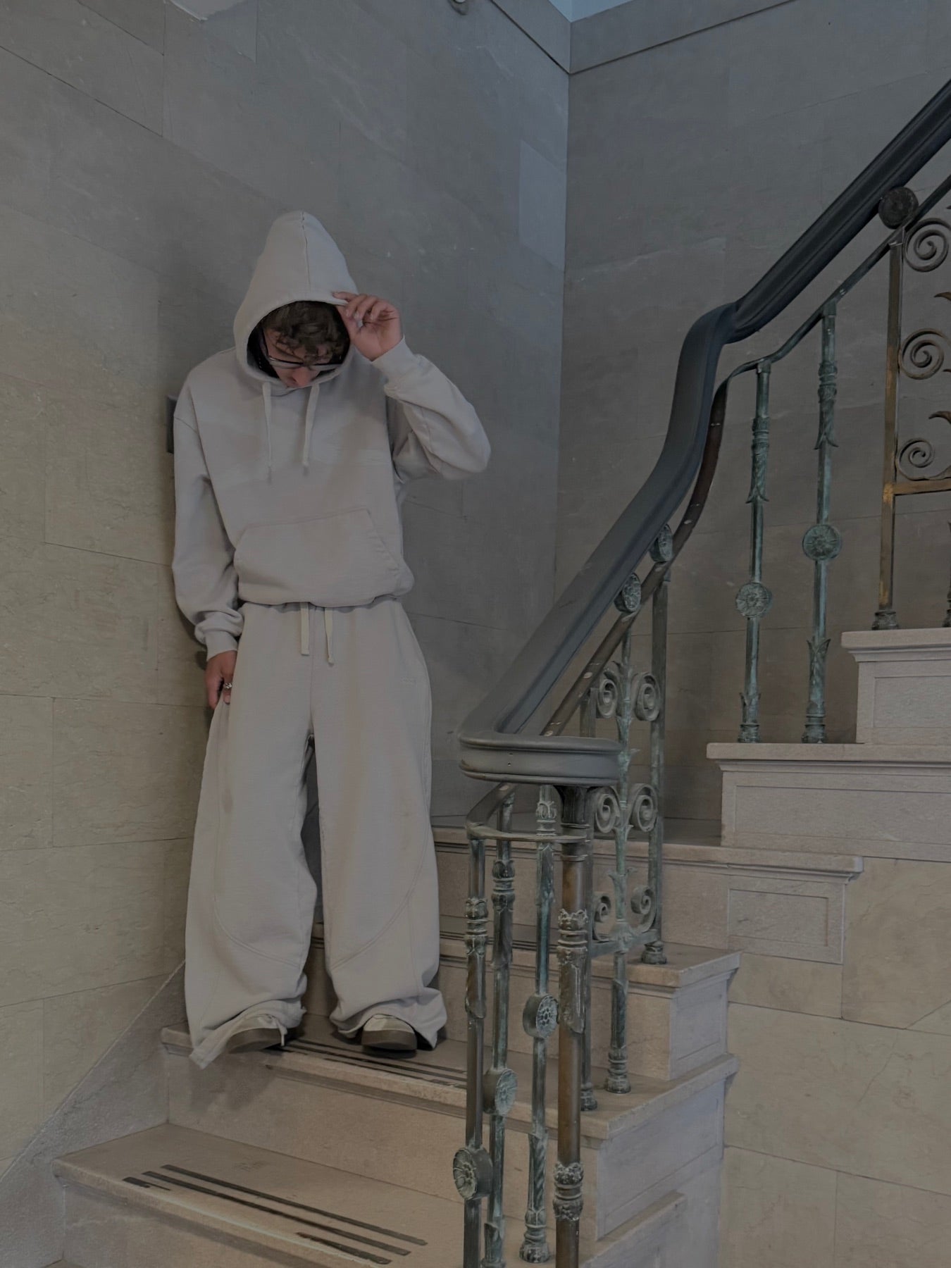 Model wearing Loose Stitches Infinite Sweatpants