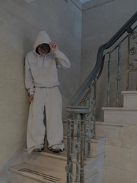 Model wearing Loose Stitches Infinite Sweatpants